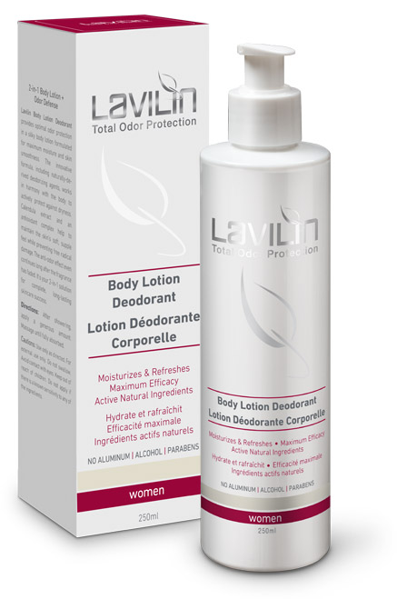 Lavilin body lotion deodorant for women